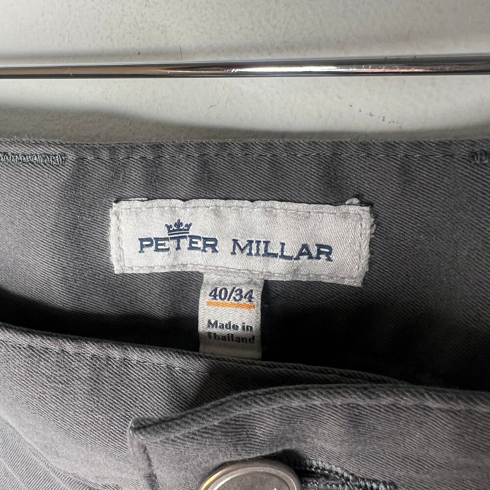 Peter Millar Dark Grey Performance Pants Size 40/… - image 4
